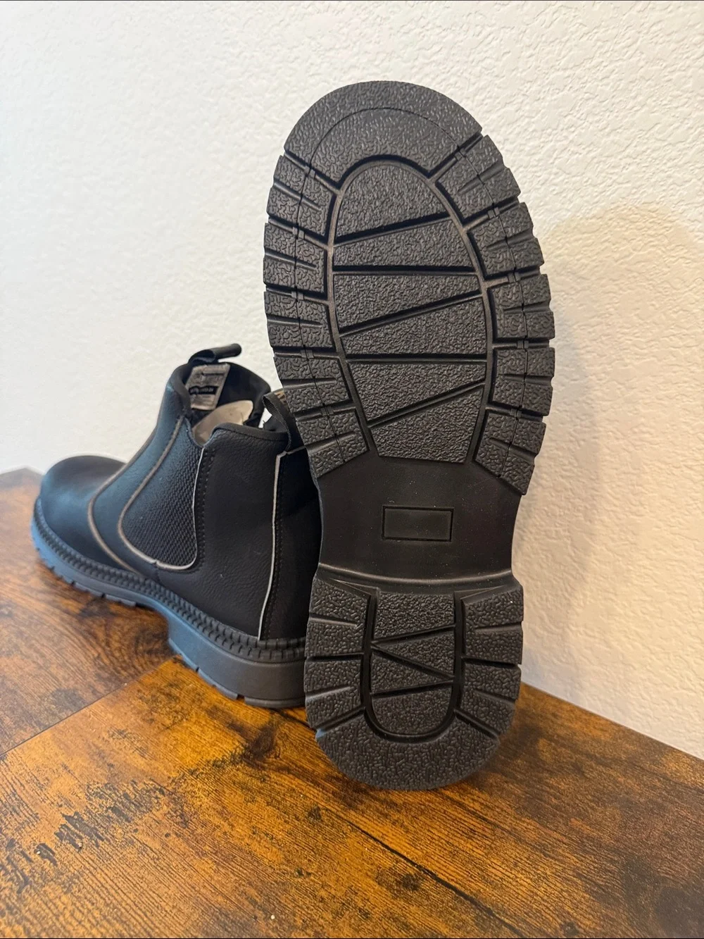 KELODON Waterproof Steel Toe Work Boots for Men’s Water Resistant NWT | Sz. 7.5